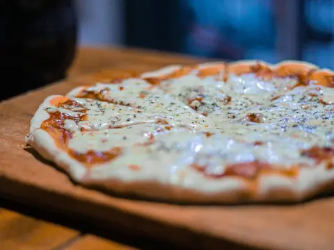 Pizza Dama bianca (foto indicativa)